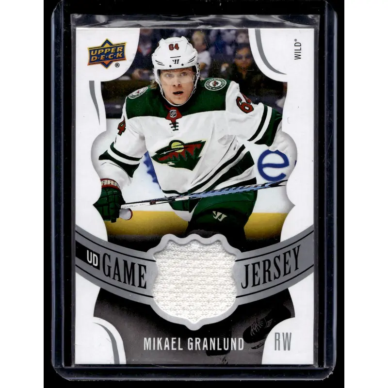 2018-19 Upper Deck - UD Game Jersey - Mikael Granlund #GJ-MG