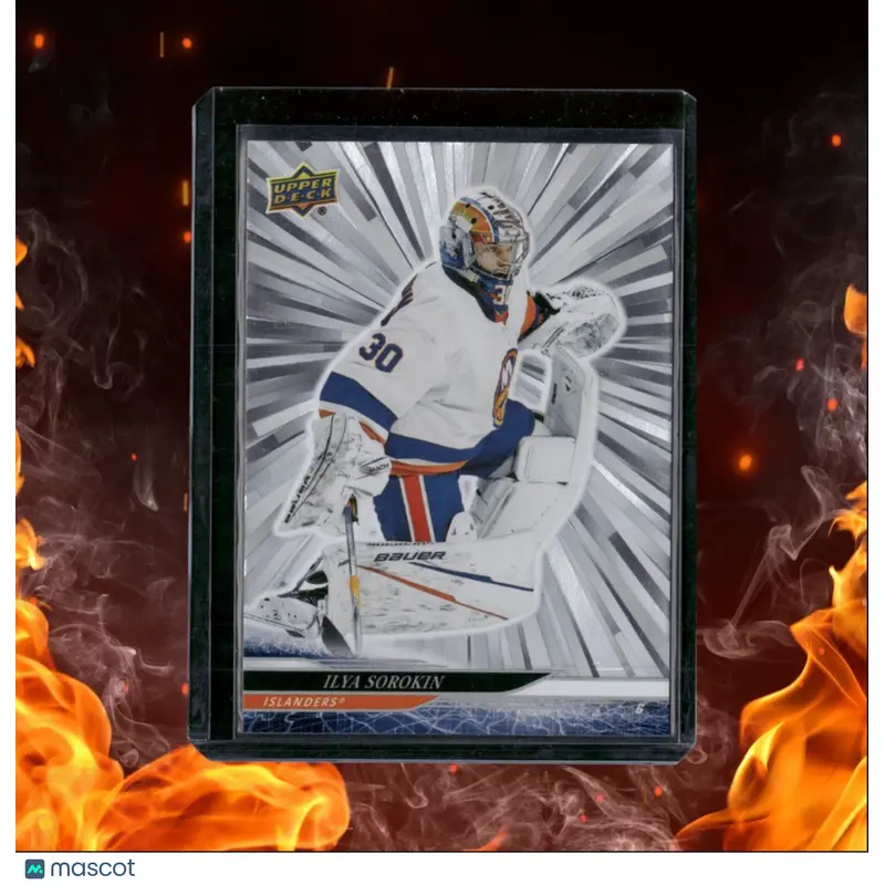 2024-25 Upper Deck Ilya Sorokin Outburst Silver #116