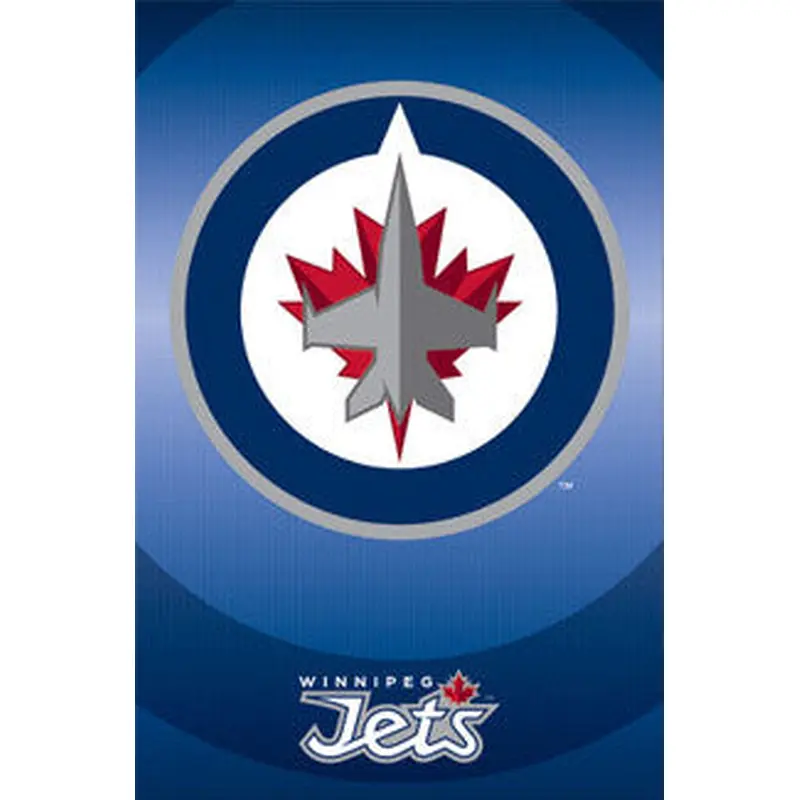 Winnipeg Jets Official NHL Hockey Team Logo Poster - Trends International