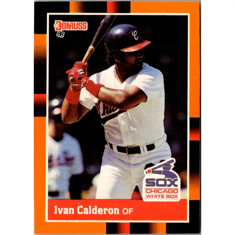 1988 Donruss Baseball's Best Ivan Calderon #25