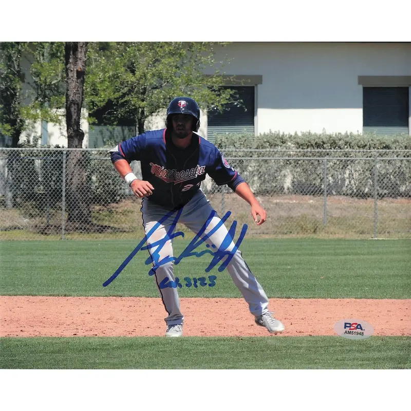 Alex Kirilloff signed 8x10 photo PSA/DNA Minnesota Twins Autographed