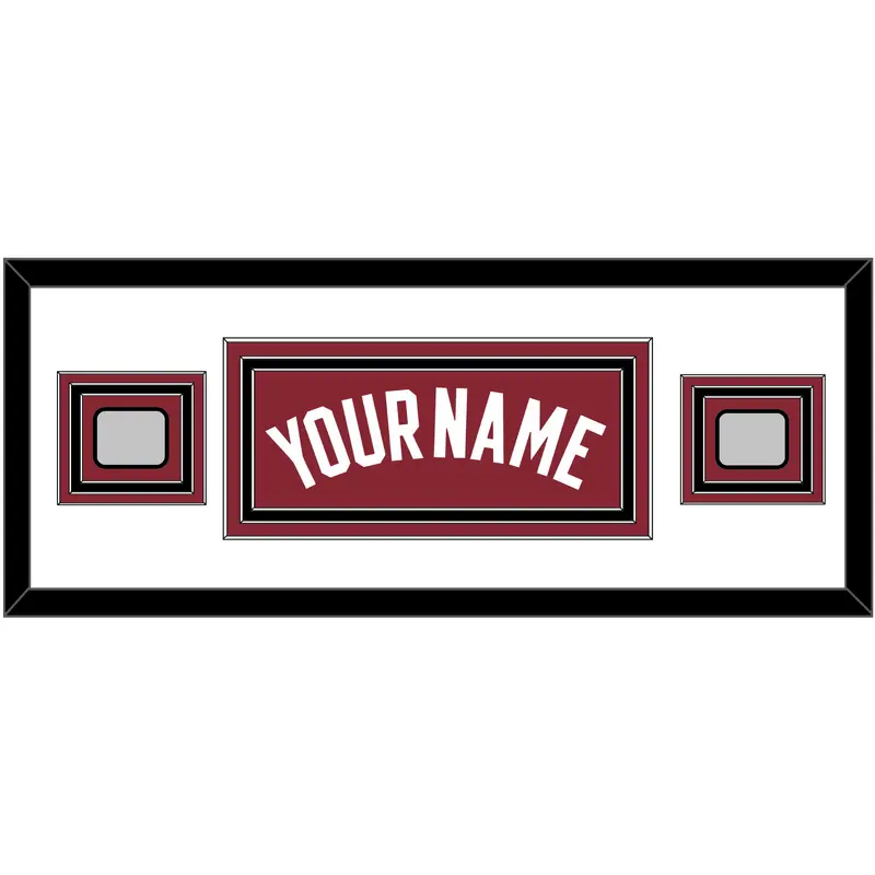 Miami Name & 2 Finals Patches - Alternate Red (2009-2017) - Triple Mat 4