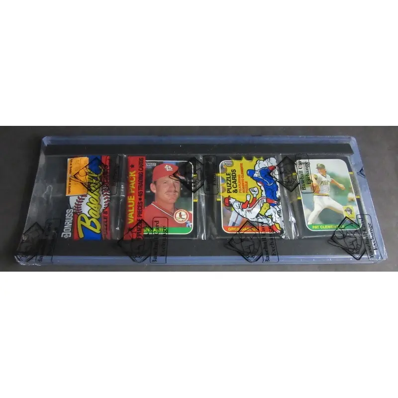 1987 Donruss Baseball Unopened Rack Pack (Maddux)