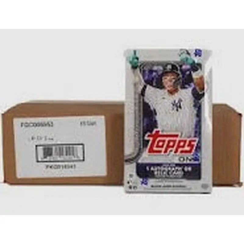 2025 Topps Series 1 Baseball Hobby Box - 12 Box Case