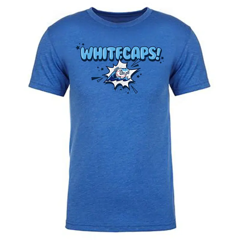 West Michigan Whitecaps Comic Burst Tee