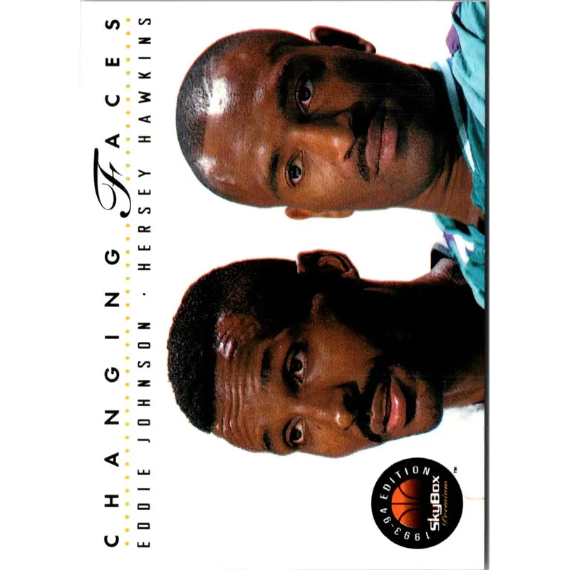 1993 SkyBox Eddie Johnson/Hersey Hawkins #294