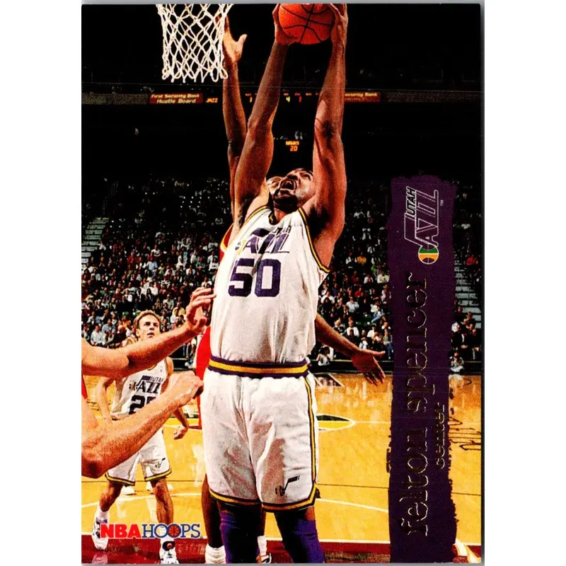 1995 Hoops Felton Spencer #161