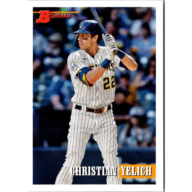2021 Bowman Heritage Christian Yelich #33