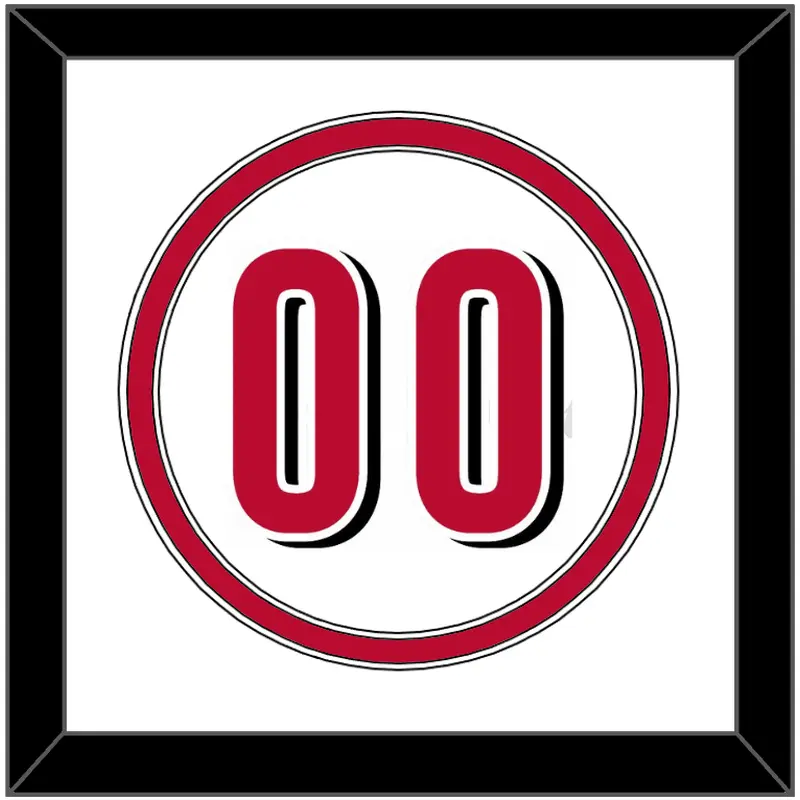 Cincinnati Number - Home White - Double Mat 1