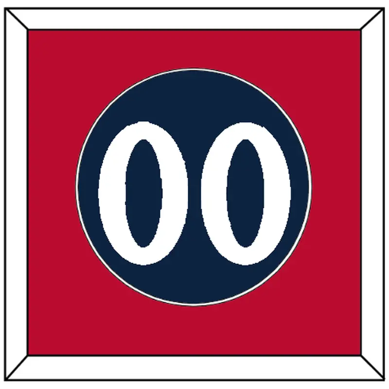 Minnesota Number - Alternate Road Navy - Single Mat 2