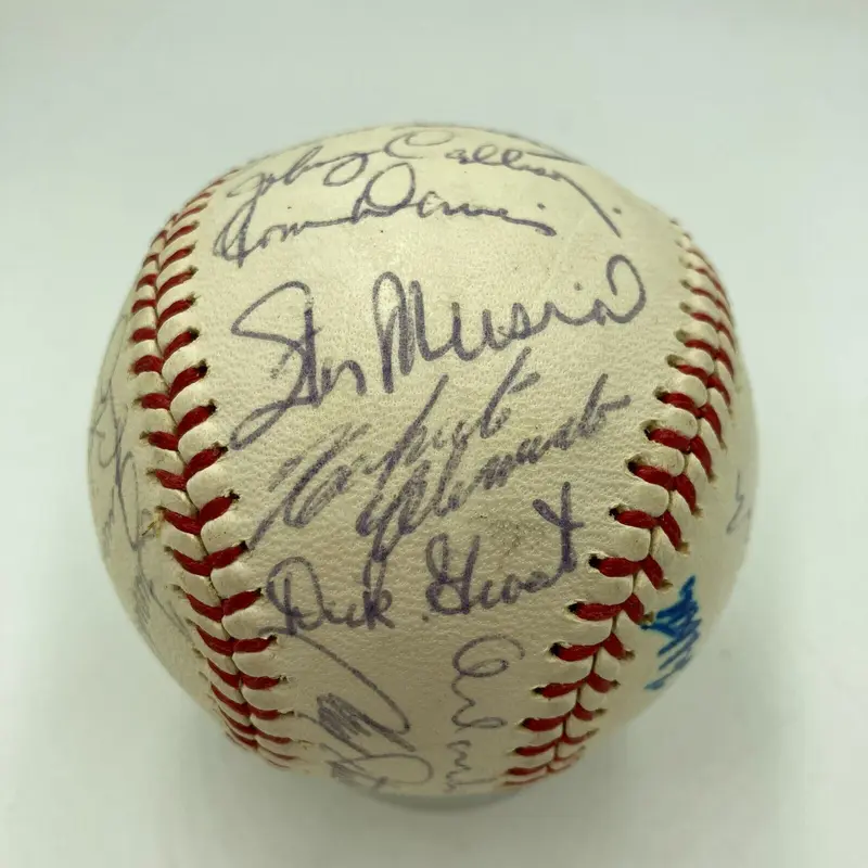1962 All Star Game Signed Baseball Roberto Clemente Willie Mays Hank Aaron JSA
