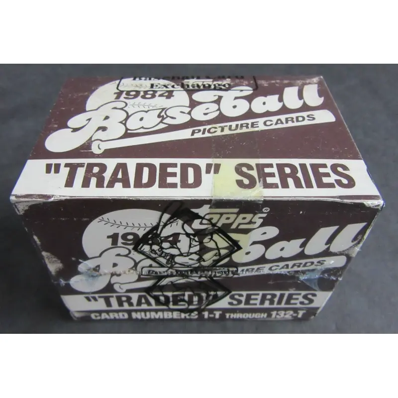 1984 Topps Baseball Traded Factory Set (Tape Intact) (BBCE)