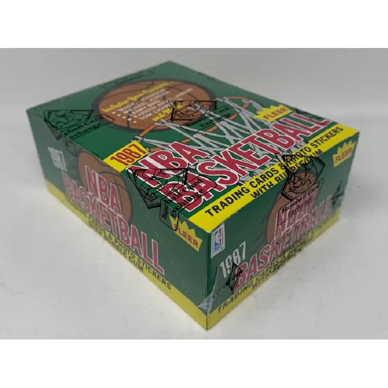1987 1987/88 Fleer Basketball Unopened Wax Box (BBCE) (X1842)