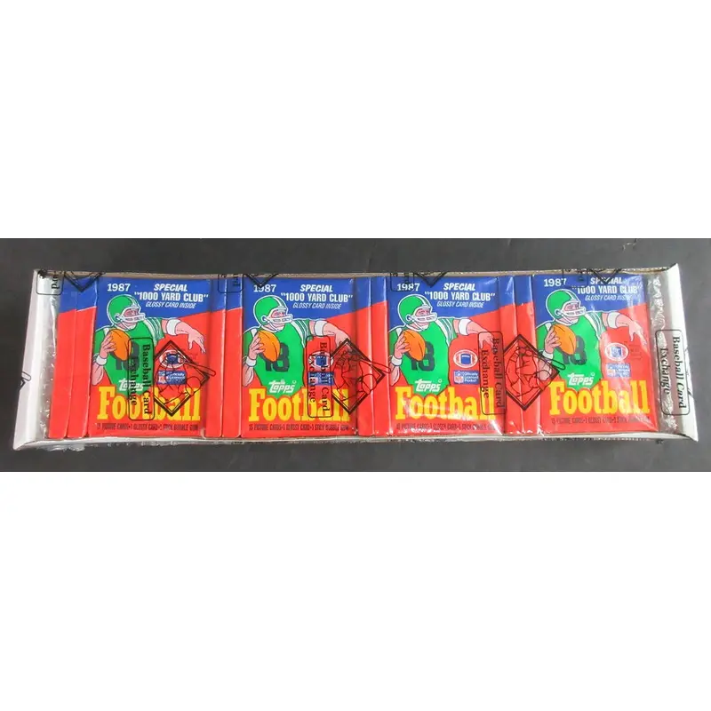 1987 Topps Football Unopened Wax Pack (Lot of 36) (BBCE)