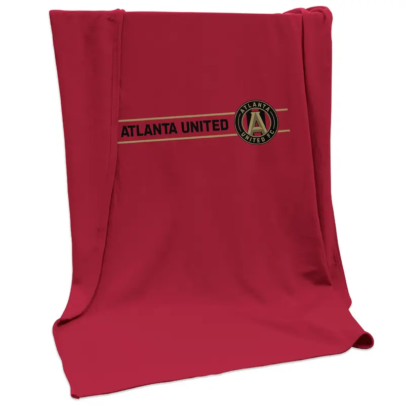 Atlanta United Campus Colors Sweatshirt Blanket (Screened)