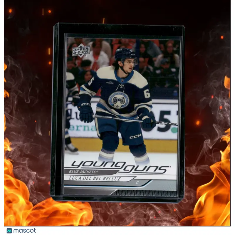 2024-25 Upper Deck Luca Del Bel Belluz Young Guns (B) Rookie #214