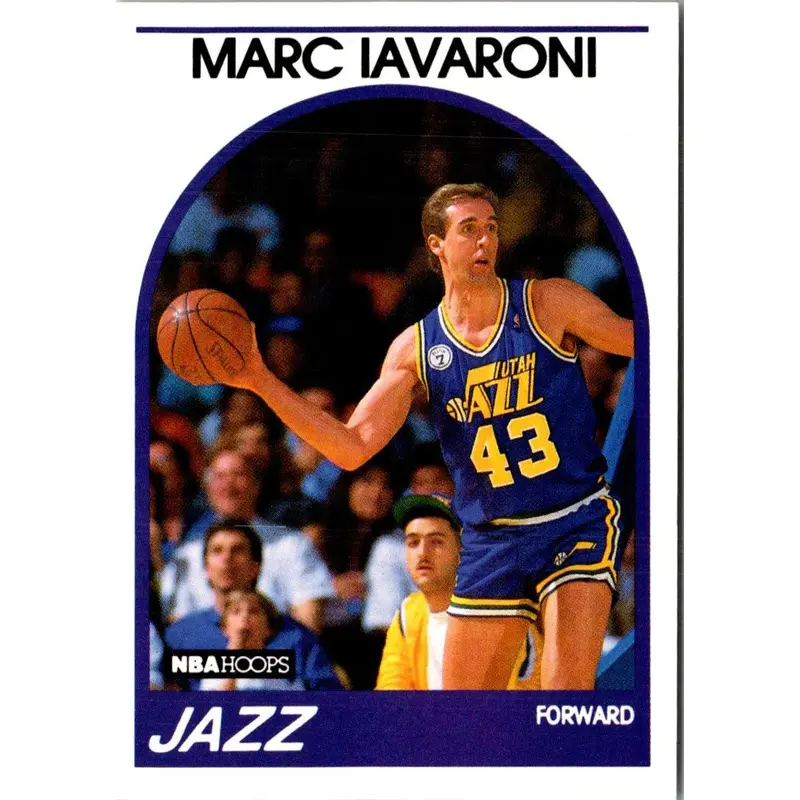 1989 Hoops Marc Iavaroni #142 Rookie