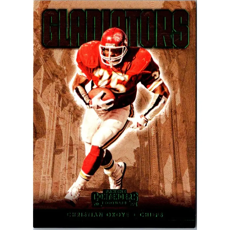 2022 Panini Contenders Gladiators Christian Okoye #GLD-CHO