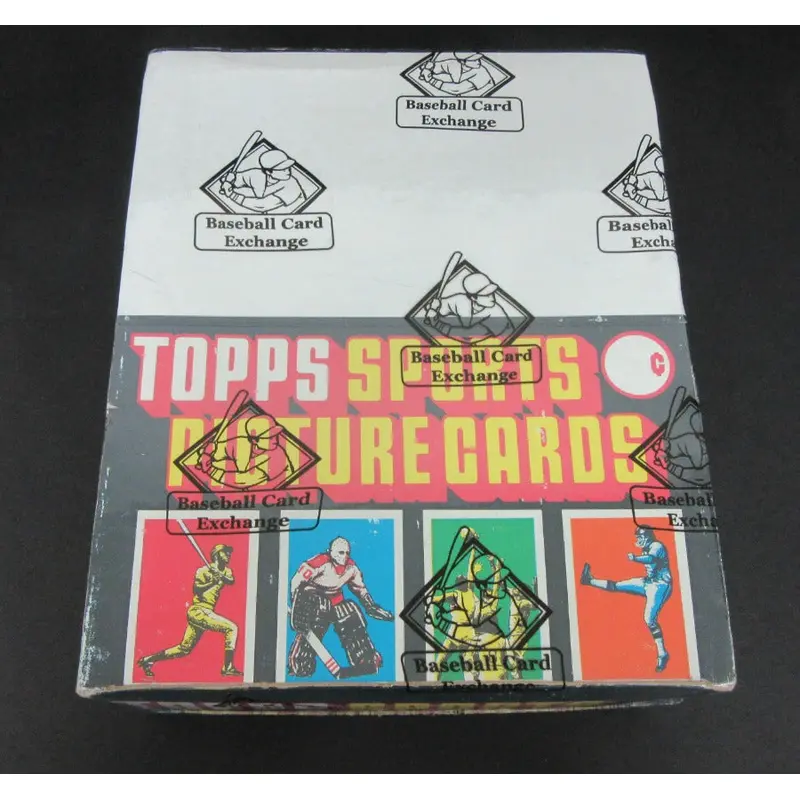 1980 Topps Football Unopened Rack Box