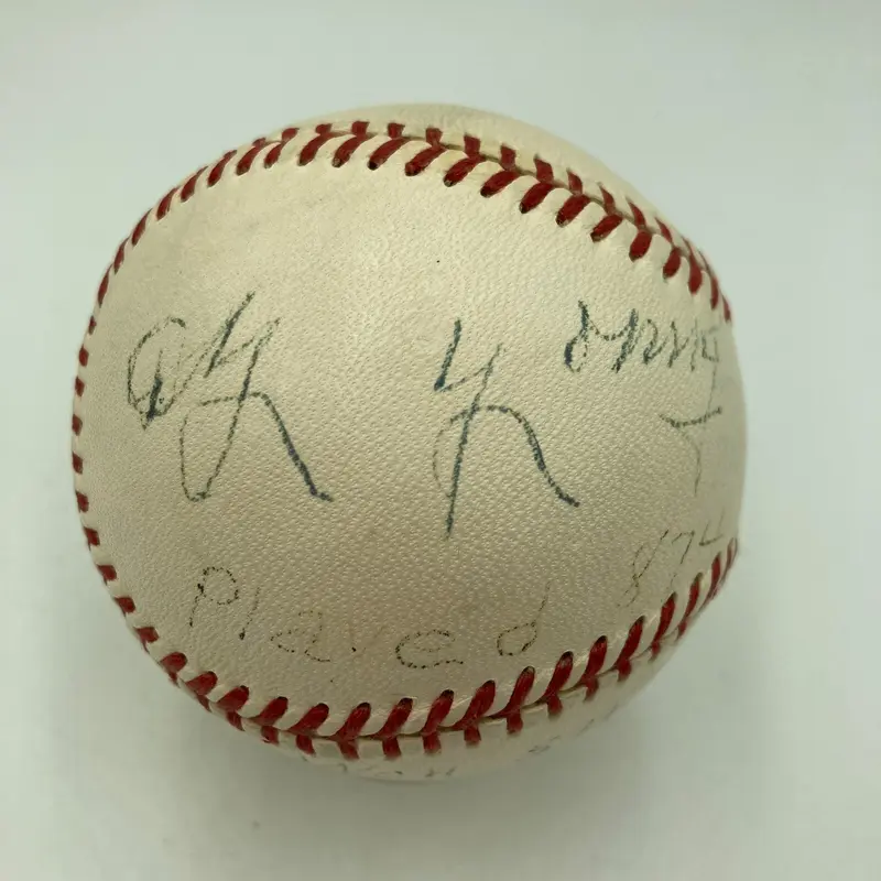 Cy Young Single Signed American League Baseball PSA DNA & JSA COA