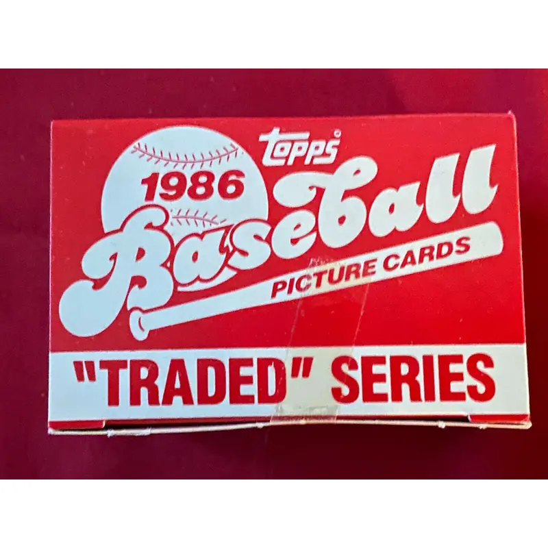 1986 Topps Traded Baseball Factory Set