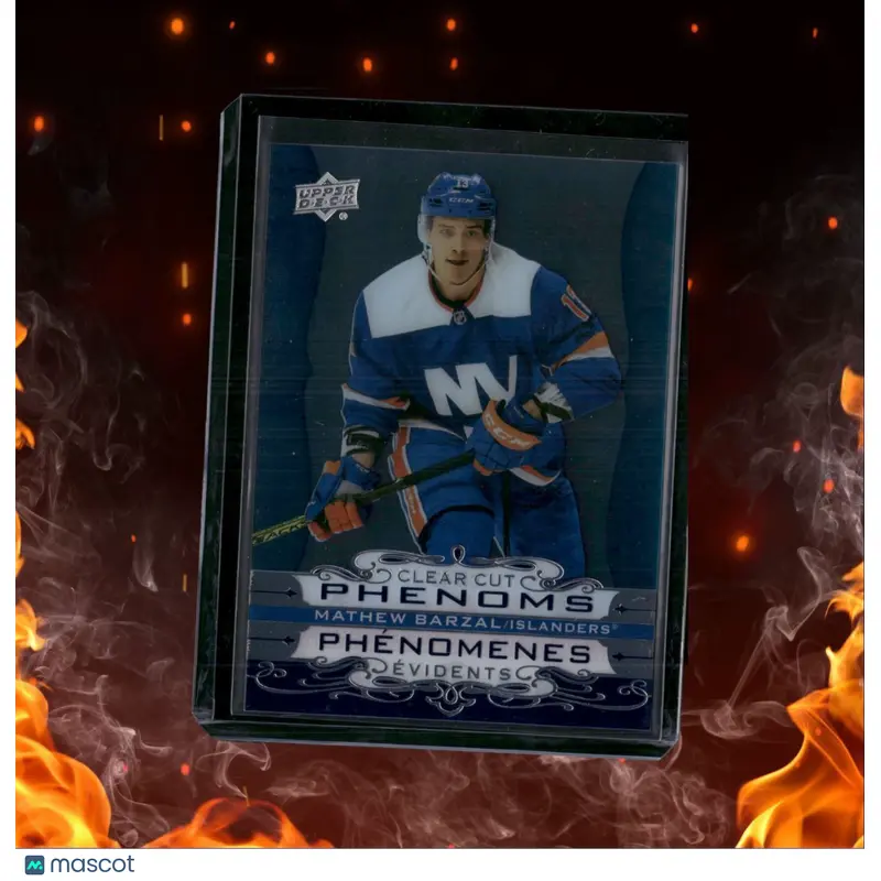 2020-21 Upper Deck Tim Hortons Mathew Barzal Clear Cut Phenoms #CC-13