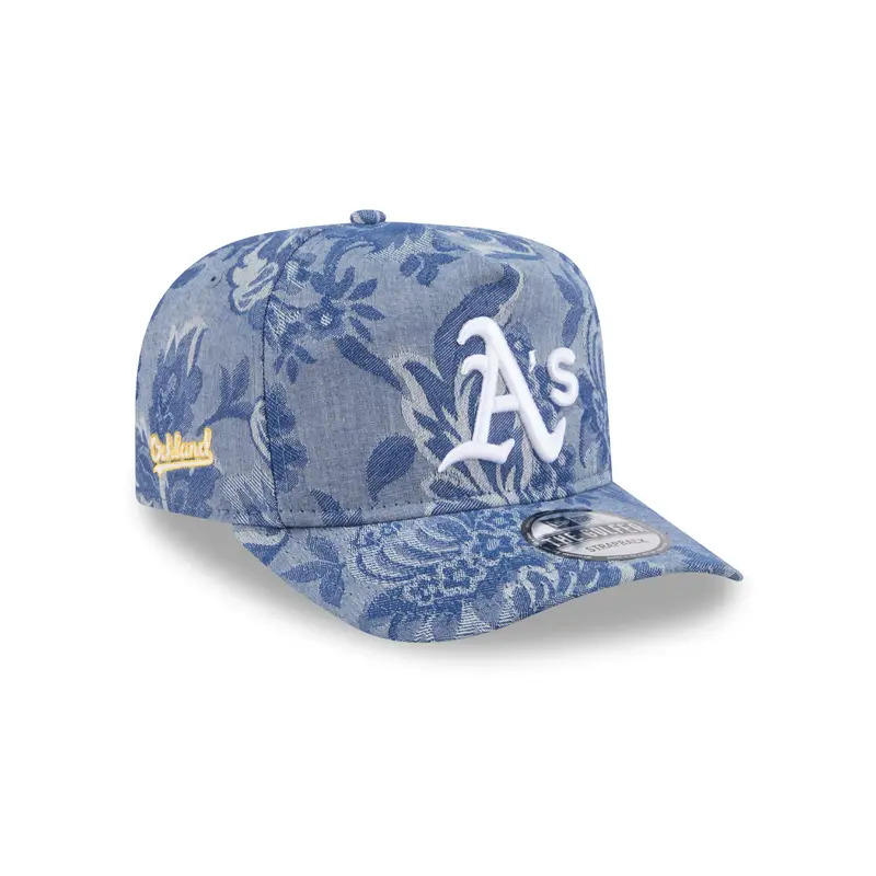 New Era - Denim Jacquard GOLFER - Oakland Athletics - Blue