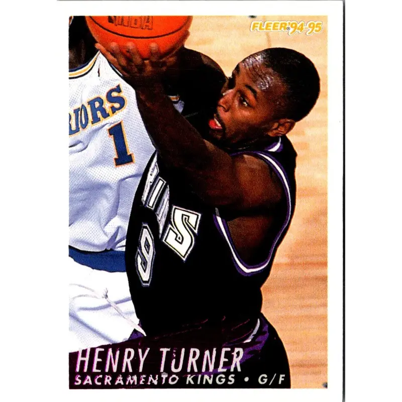1994 Fleer Henry Turner #365 Rookie