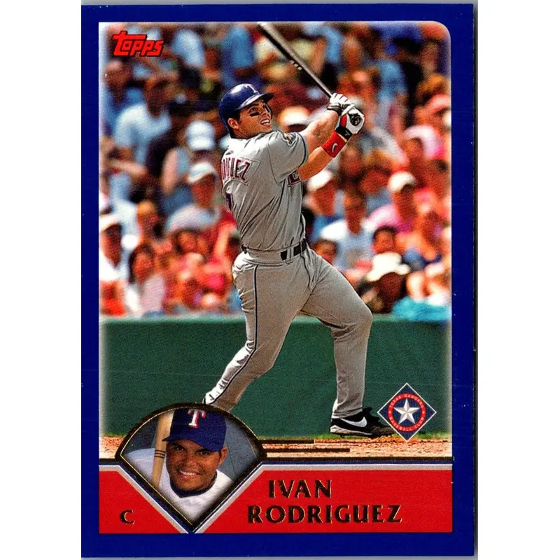 2003 Topps Ivan Rodriguez #80