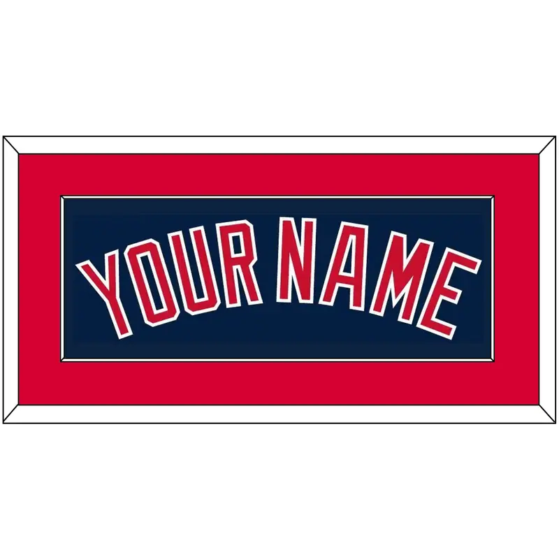 Cleveland Name - Alternate Blue - Single Mat 2
