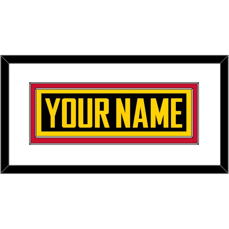 Vancouver Nameplate - Alternate Black - Double Mat 1