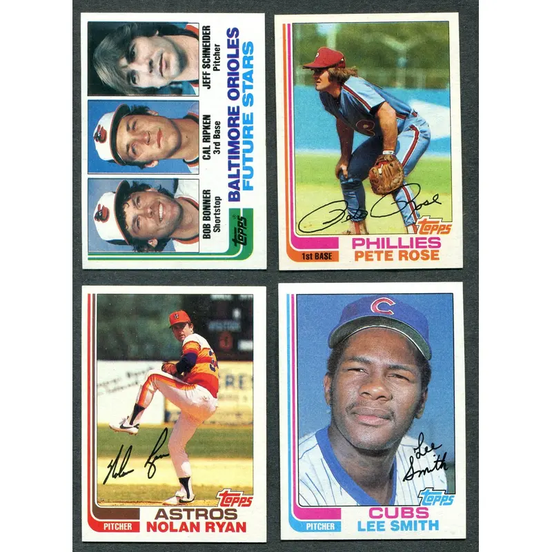 1982 Topps Baseball Complete Set NM (792) (23-326)