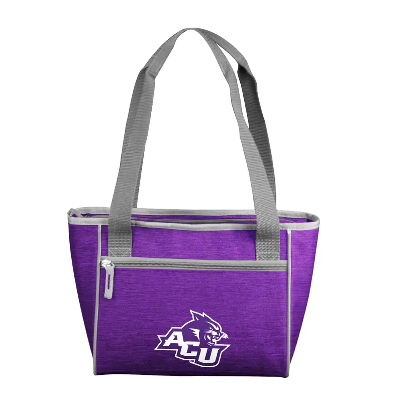 Abilene Christian U Crosshatch 16 Can Cooler Tote
