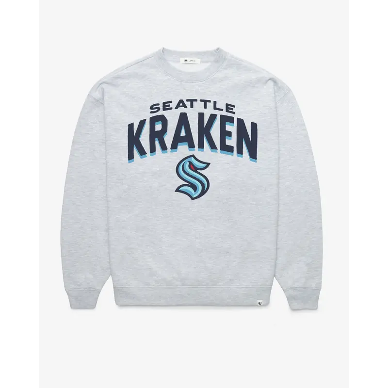 SEATTLE KRAKEN CAMPUS ARCH CLOUD '47 OVERSIZED CREW WOMENS