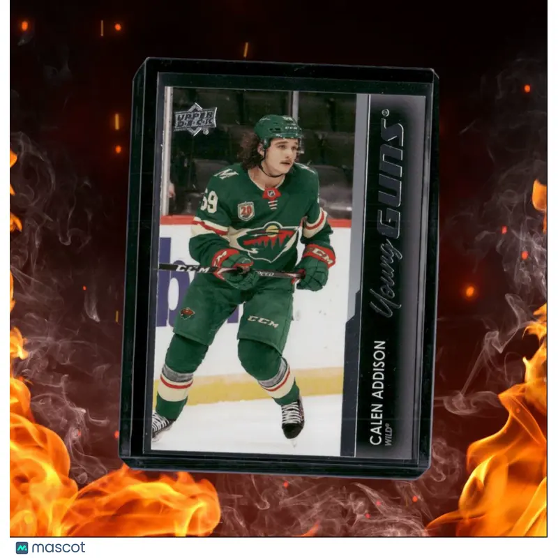2021-22 Upper Deck Calen Addison Young Guns (E) Rookie #227
