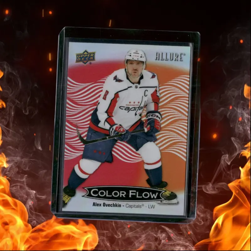 2024-25 Upper Deck Allure Alex Ovechkin Color Flow Red Orange #CFL-5