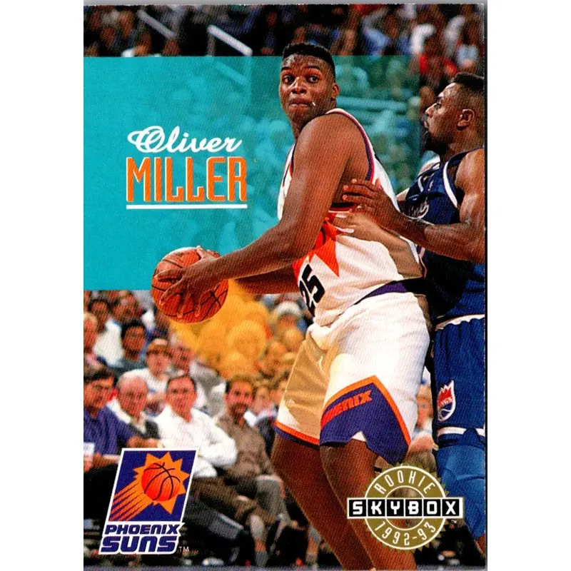 1992 SkyBox Oliver Miller #391 Rookie