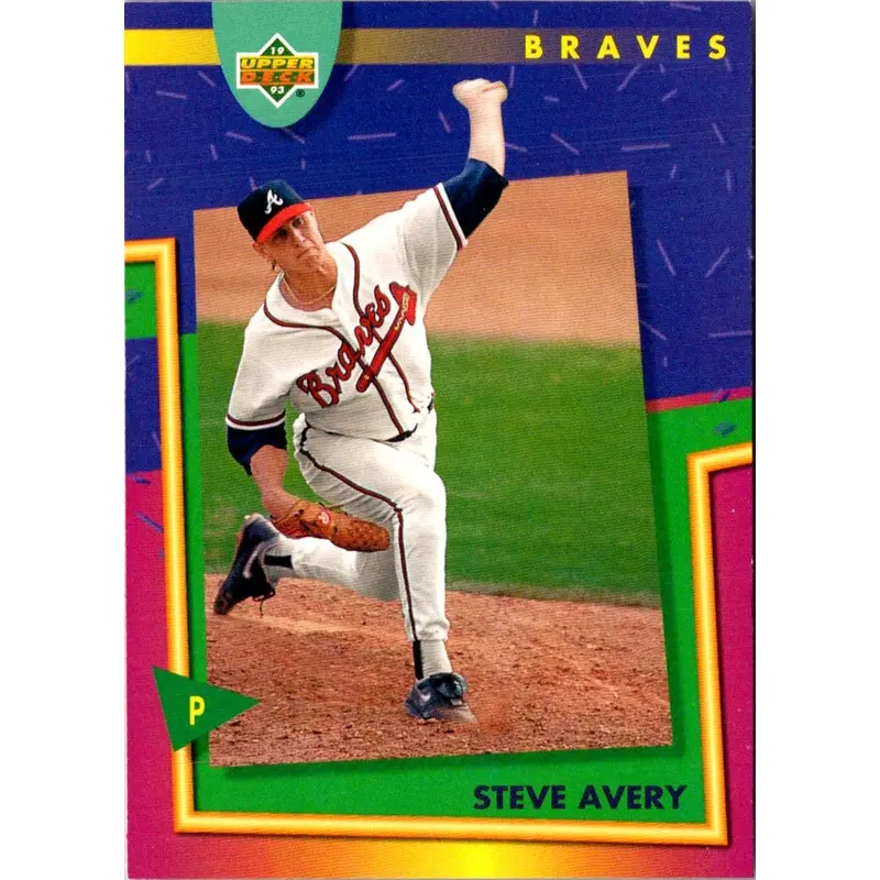 1993 Upper Deck Fun Pack Steve Avery #62