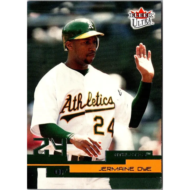 2002 Fleer E-X Jermaine Dye #71