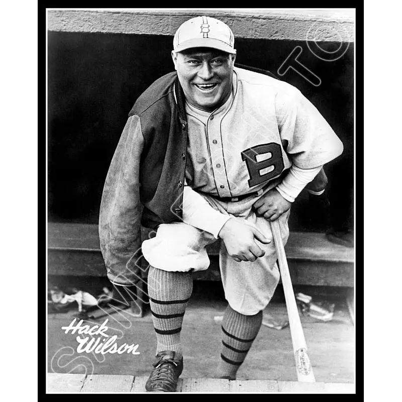 Hack Wilson 8X10 Photo - 1932 Brooklyn Dodgers - 843