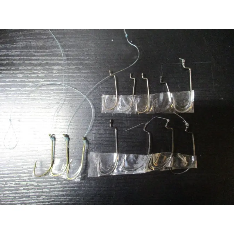 Used 12 Piece Fishing Hooks