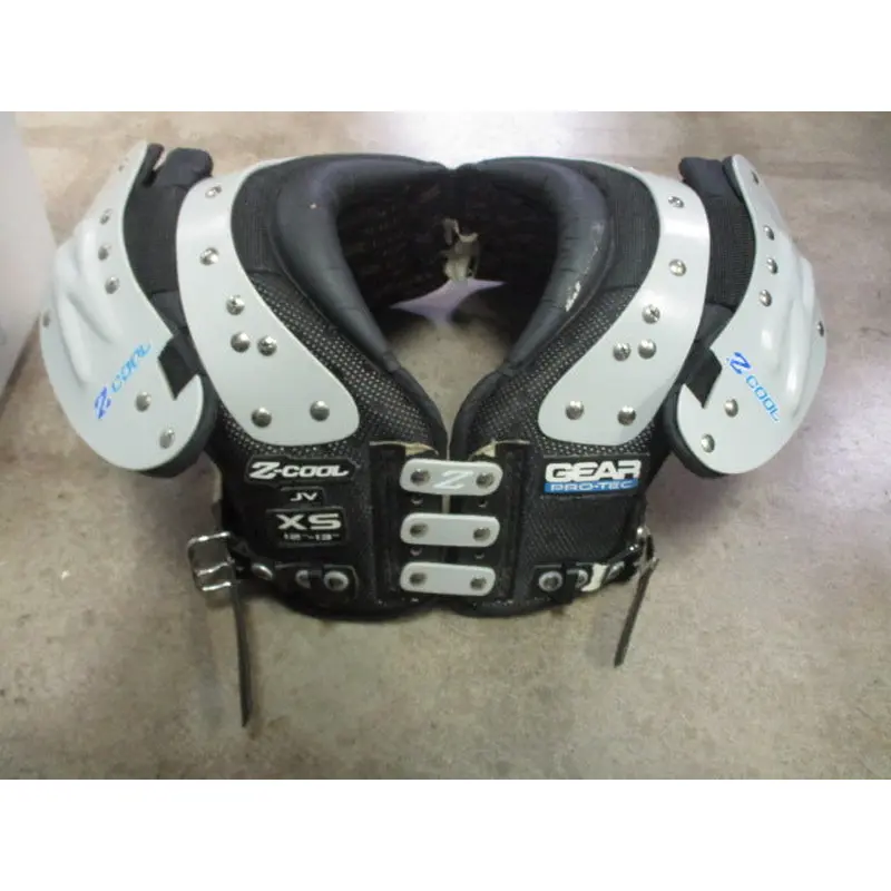 Used Gear Pro-Tec Z-Cool Football Shoulder Pads Sz JV XS - WORN STRAPS
