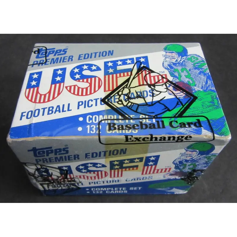 1984 Topps USFL Football Factory Set