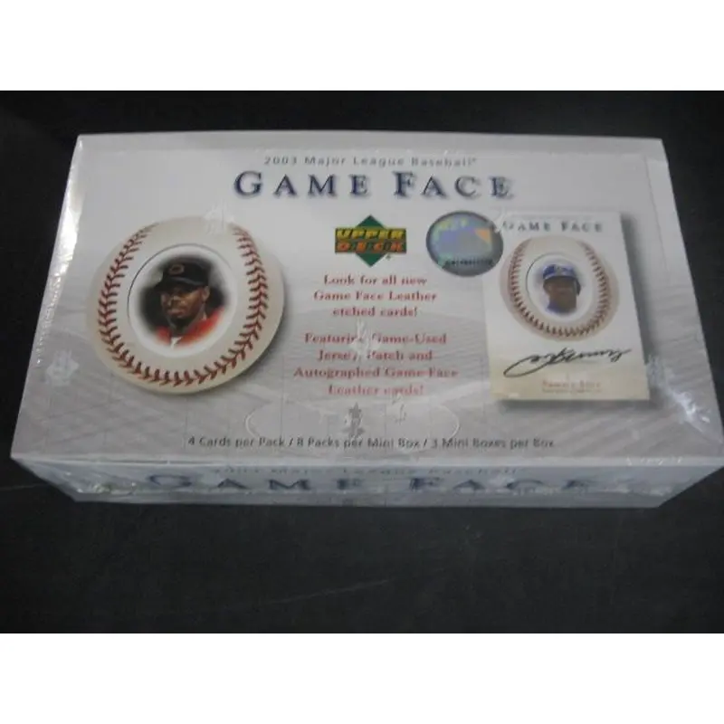 2003 Upper Deck Game Face Baseball Box (Hobby)