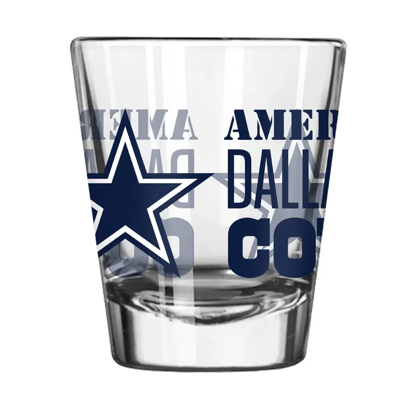 Dallas Cowboys 2oz Spirit Shot Glass