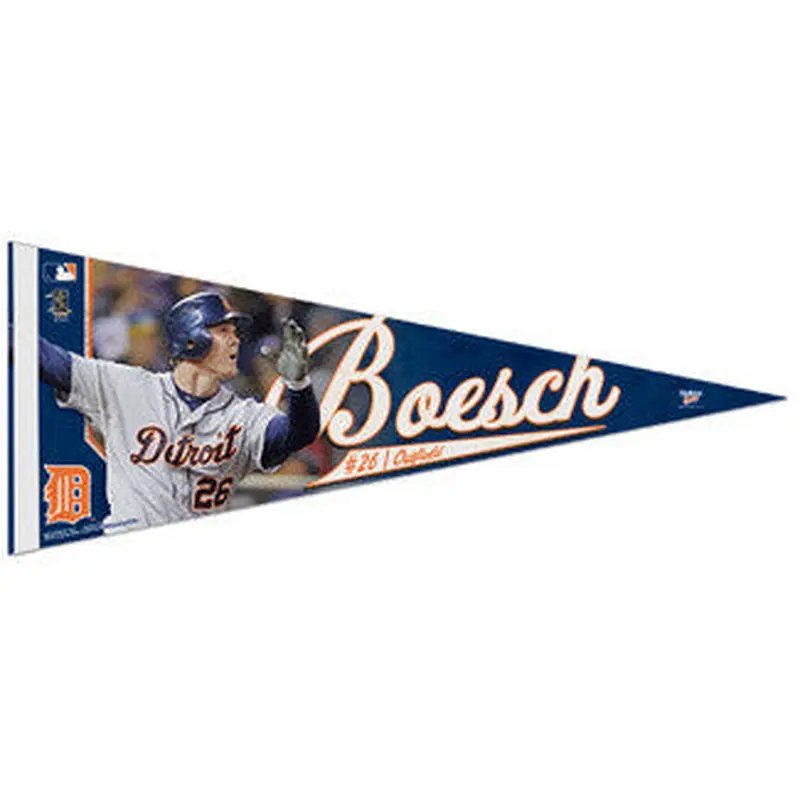 Brennan Boesch "Superstar" Premium Felt Pennant - Wincraft 2010
