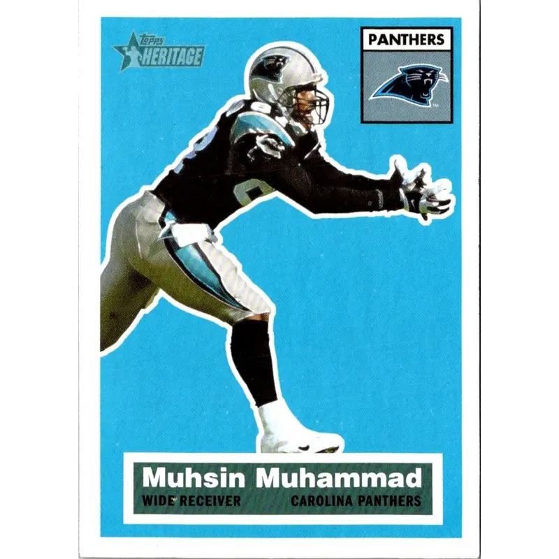 2001 Topps Heritage Muhsin Muhammad #42