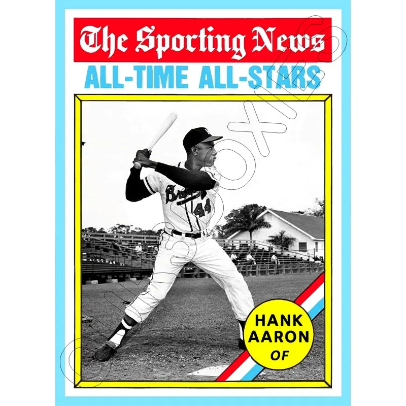 Hank Aaron 1976 Topps AS Custom Card - 4846
