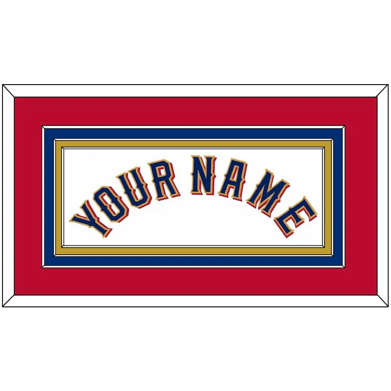 Texas Name - Home White - Triple Mat 3