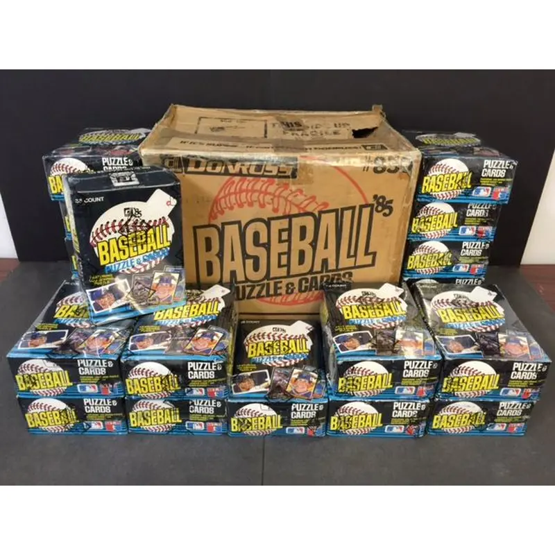 1985 Donruss Baseball Unopened Wax Case (20 Box) (BBCE)